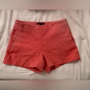Coral shorts Banana Republic